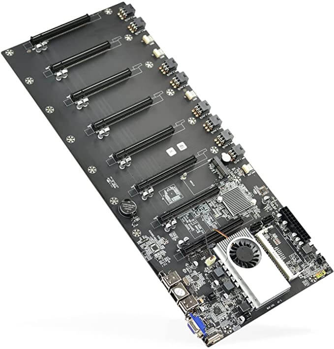 MotherBoard: BTC-T37(Built in PCI-e Connectors & CPU) for mining 