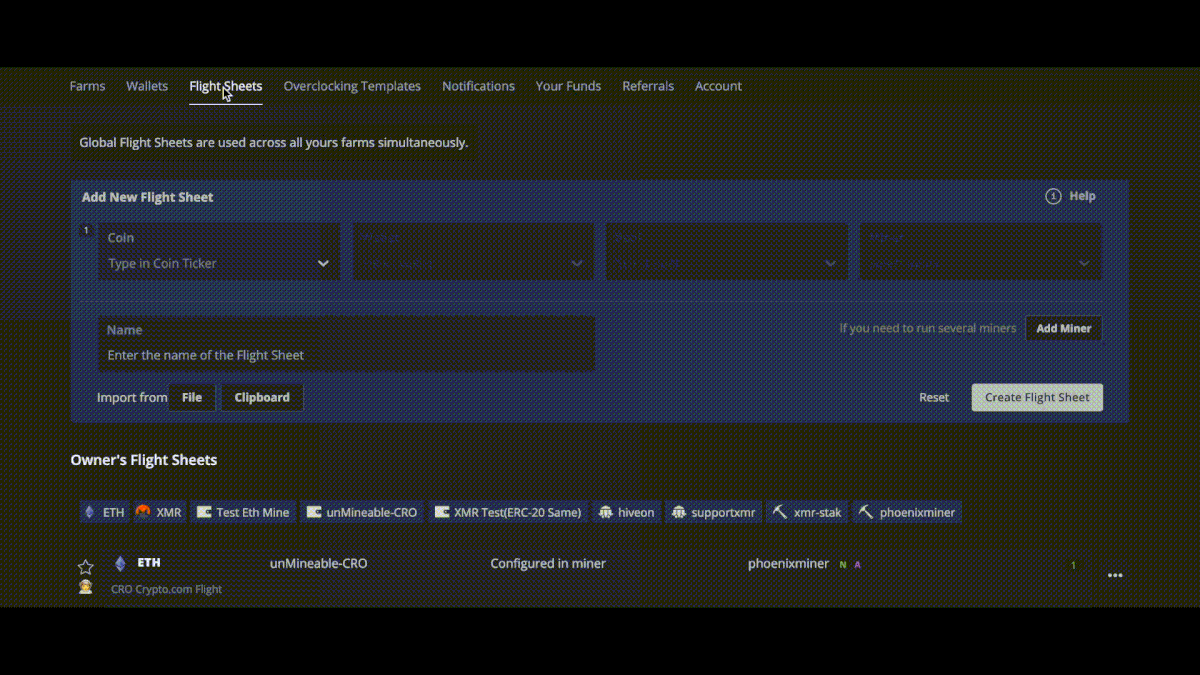 Hive OS Full Flight Sheet Set Up Mining Rig DIY